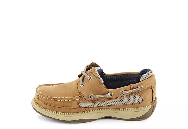 Sperry Boys Lanyard Boat Shoe - Tan 6 Sperry Boys Lanyard Boat Shoe - Tan - Image 4