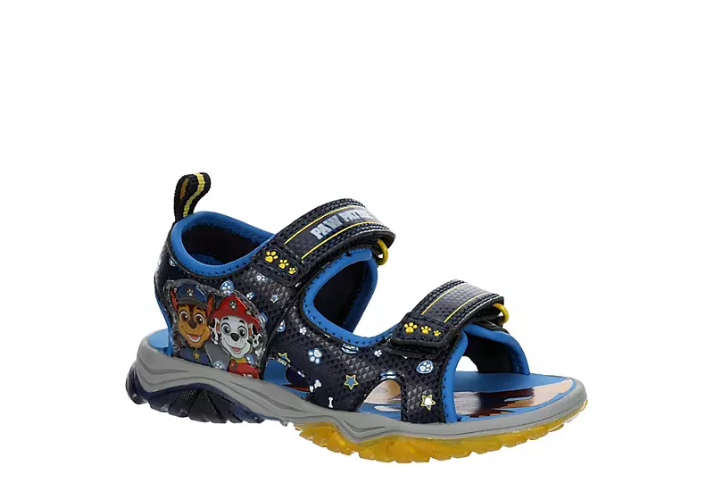 Nickelodeon Boys Infant Paw Patrol Light Up Sandal - Navy 3 Nickelodeon Boys Infant Paw Patrol Light Up Sandal - Navy