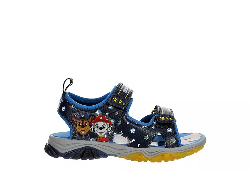 Nickelodeon Boys Infant Paw Patrol Light Up Sandal - Navy 4 Nickelodeon Boys Infant Paw Patrol Light Up Sandal - Navy - Image 2