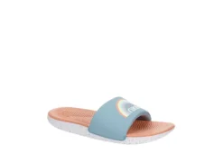 Nike Girls Kawa Slide Sandal - Blue