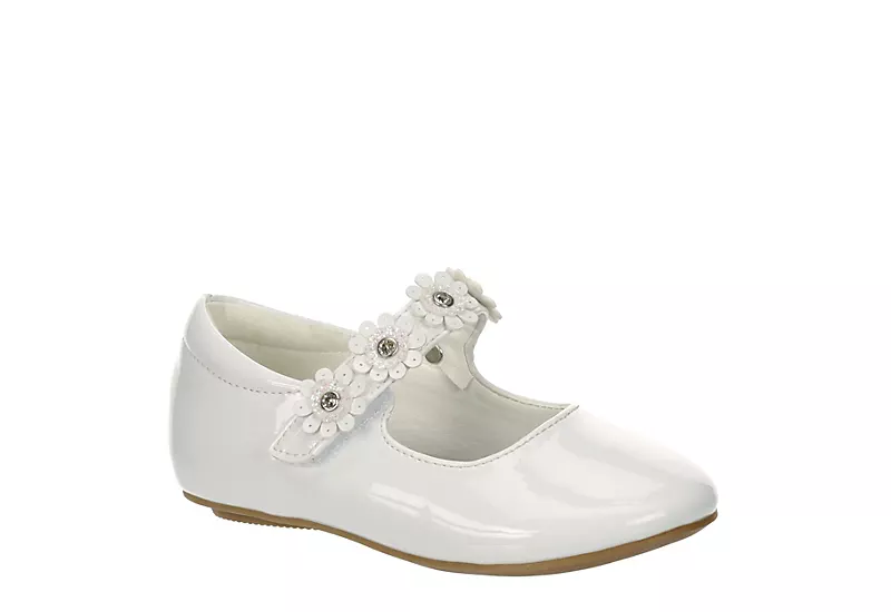 Cupcake Couture Girls Infant Daisee Dress Flat - White 3 Cupcake Couture Girls Infant Daisee Dress Flat - White