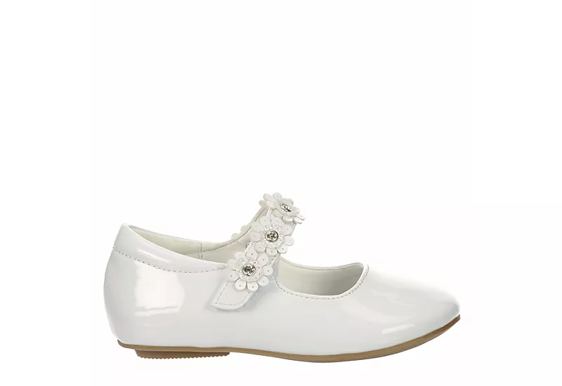 Cupcake Couture Girls Infant Daisee Dress Flat - White 4 Cupcake Couture Girls Infant Daisee Dress Flat - White - Image 2