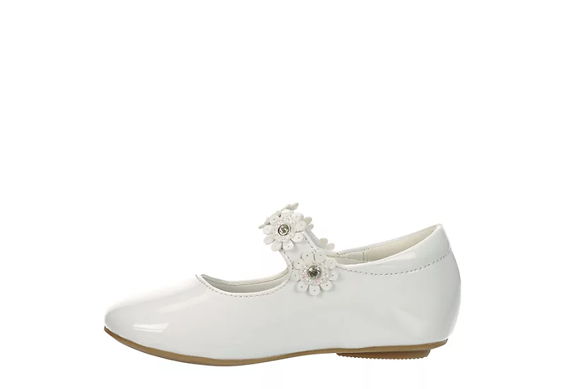 Cupcake Couture Girls Infant Daisee Dress Flat - White 6 Cupcake Couture Girls Infant Daisee Dress Flat - White - Image 4