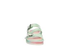 Cupcake Couture Girls Willow Footbed Sandal - Mint -Nike || ADIDAS || Puma Shop US 01 702171 02