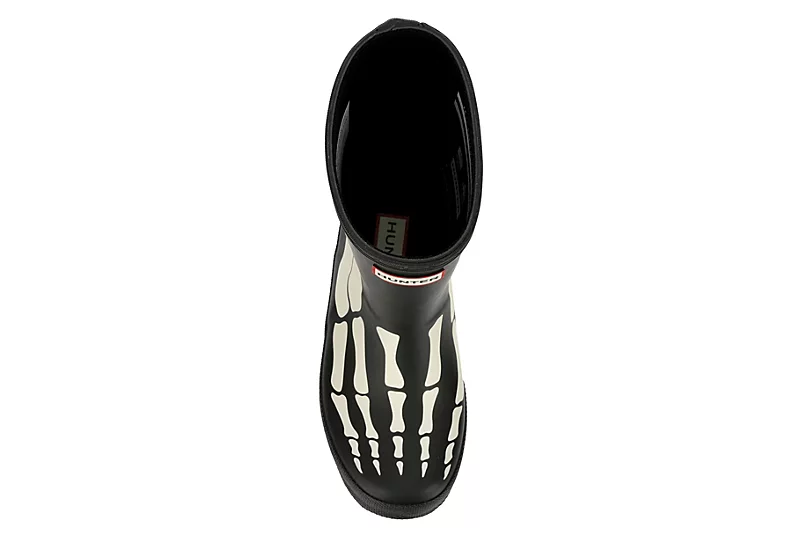 Hunter Boots Llc Boys Infant First Classic Skeleton Print Rain Boot - Black 8 Hunter Boots Llc Boys Infant First Classic Skeleton Print Rain Boot - Black - Image 6