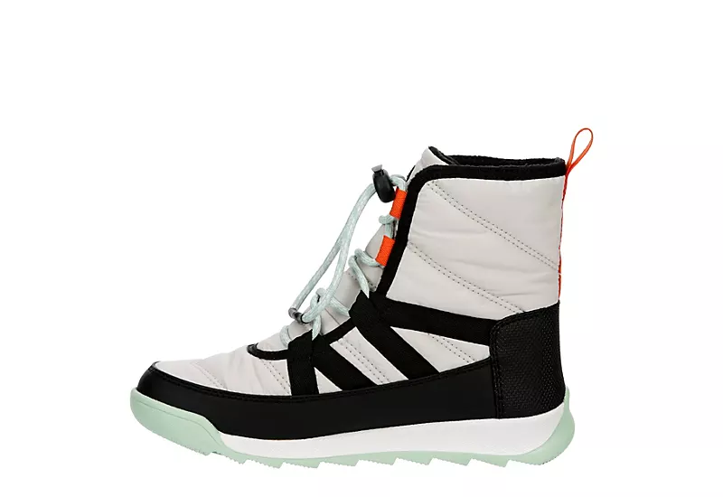 Sorel Girls Whitney Ii Short Lace Wp Snow Boot - Grey 6 Sorel Girls Whitney Ii Short Lace Wp Snow Boot - Grey - Image 4