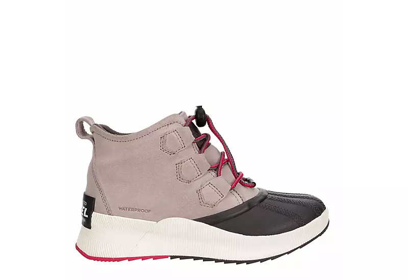 Sorel Girls Out And About Classic Lace-up Boot - Purple 4 Sorel Girls Out And About Classic Lace-up Boot - Purple - Image 2