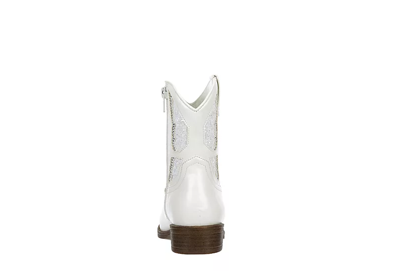 Madden Girl Girls Mpillar Western Boot - White 7 Madden Girl Girls Mpillar Western Boot - White - Image 5