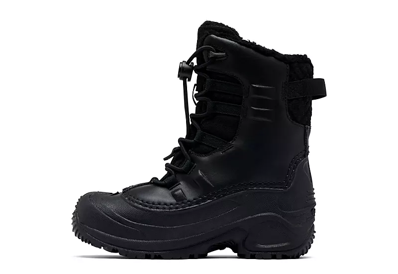 Columbia Boys Bugaboot Celsius Snow Boot - Black 6 Columbia Boys Bugaboot Celsius Snow Boot - Black - Image 4