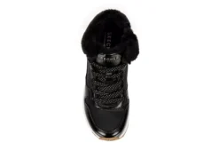 Skechers Girls Uno Cozy On Air Sneaker - Black -Nike || ADIDAS || Puma Shop US 01 702467 05