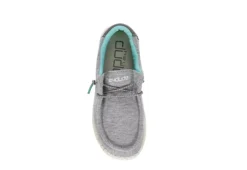 Heydude Boys Wally Youth Slip On Sneaker - Grey -Nike || ADIDAS || Puma Shop US 01 702473 05
