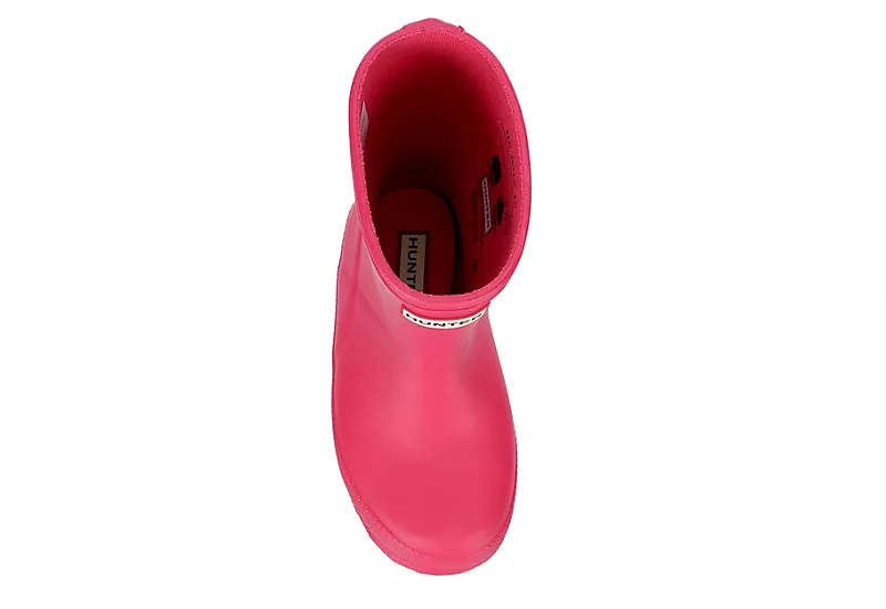 Hunter Boots Llc Girls Infant Original First Classic Rain Boot - Pink 8 Hunter Boots Llc Girls Infant Original First Classic Rain Boot - Pink - Image 6