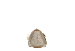 Cupcake Couture Girls Infant Bowtiful Flat - Gold -Nike || ADIDAS || Puma Shop US 01 702536 04