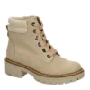 Cupcake Couture Girls Lexi Lace-up Boot - Beige