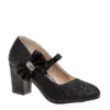 Badgley Mischka Girls Bownus Dress Shoe - Black -Nike || ADIDAS || Puma Shop US 01 702610 00