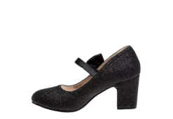 Badgley Mischka Girls Bownus Dress Shoe - Black -Nike || ADIDAS || Puma Shop US 01 702610 03