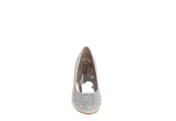 Badgley Mischka Girls Jemtastic Dress Shoe - Silver -Nike || ADIDAS || Puma Shop US 01 702612 02