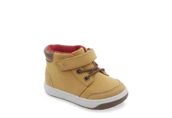 Stride Rite Boys Infant Crib Indiana Boot - Tan