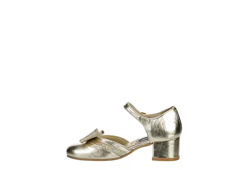 Rachel Shoes Girls Valeria Dress Heel - Gold 6 Rachel Shoes Girls Valeria Dress Heel - Gold - Image 4