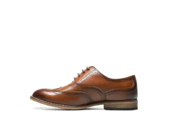 Stacy Adams Boys Dunbar Oxford - Cognac -Nike || ADIDAS || Puma Shop US 01 702635 03