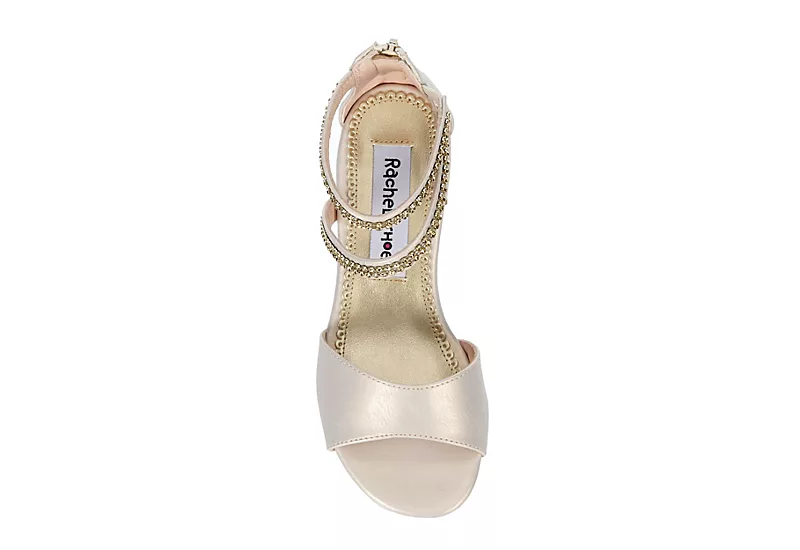 Rachel Shoes Girls Felicia Dress Heel - Beige 8 Rachel Shoes Girls Felicia Dress Heel - Beige - Image 6