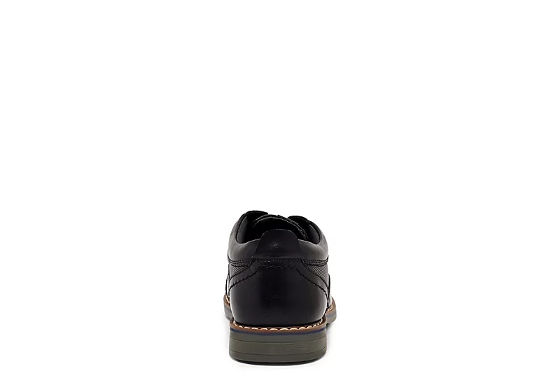Steve Madden Boys Boliverr Dress Shoe - Black 6 Steve Madden Boys Boliverr Dress Shoe - Black - Image 4