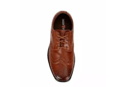 Deer Stags Boys Ace Wingtip Oxford - Cognac 14 Deer Stags Boys Ace Wingtip Oxford - Cognac -Nike || ADIDAS || Puma Shop US 01 702674 05