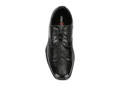 Deer Stags Boys Ace Wingtip Oxford - Black -Nike || ADIDAS || Puma Shop US 01 702675 05