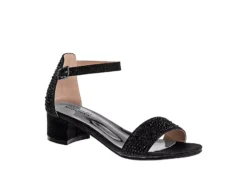 Badgley Mischka Girls O-bm80285sblk Dress Sandal - Black
