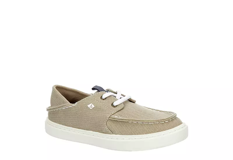 Sperry Boys Offshore Lace Sneaker - Khaki 3 Sperry Boys Offshore Lace Sneaker - Khaki