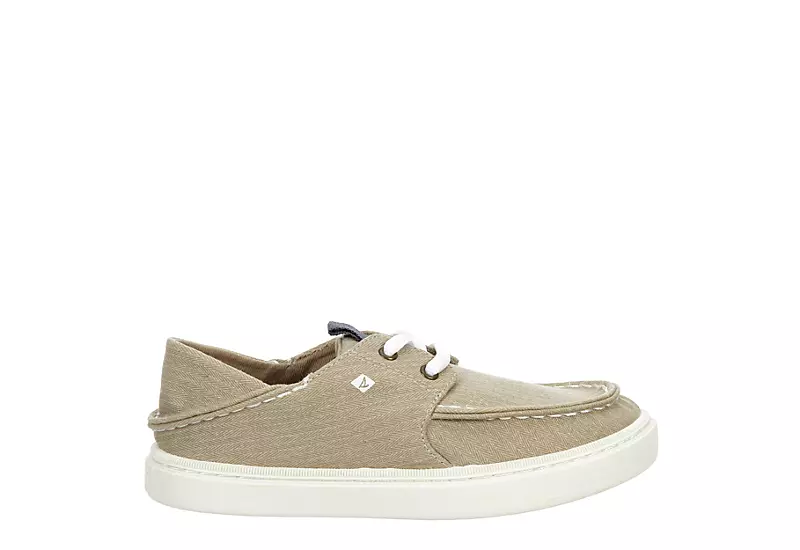Sperry Boys Offshore Lace Sneaker - Khaki 4 Sperry Boys Offshore Lace Sneaker - Khaki - Image 2