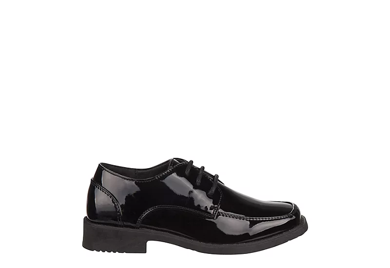 Josmo Boys Dress Shoe - Black 4 Josmo Boys Dress Shoe - Black - Image 2