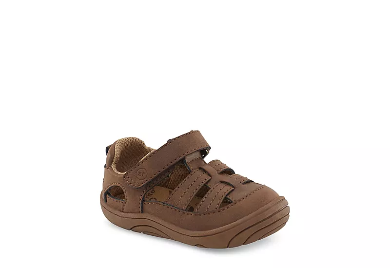 Stride Rite Boys Infant Amos 3.0 Sandal - Brown 3 Stride Rite Boys Infant Amos 3.0 Sandal - Brown