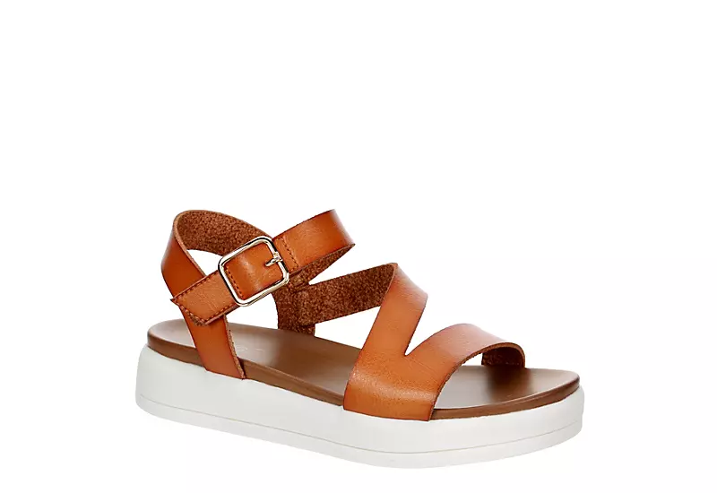 Limelight Girls Marlow Platform Sandal - Cognac 3 Limelight Girls Marlow Platform Sandal - Cognac