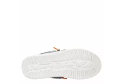 Heydude Boys Wally Youth Slip On Sneaker - Navy -Nike || ADIDAS || Puma Shop US 01 702896 06