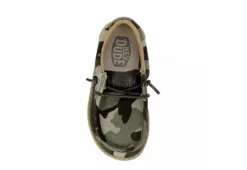 Heydude Boys Wally Youth Slip On Sneaker - Camo -Nike || ADIDAS || Puma Shop US 01 702916 05