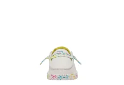 Heydude Girls Infant Wendy Toddler Slip On Sneaker - White -Nike || ADIDAS || Puma Shop US 01 702918 02
