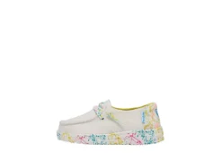 Heydude Girls Infant Wendy Toddler Slip On Sneaker - White -Nike || ADIDAS || Puma Shop US 01 702918 03
