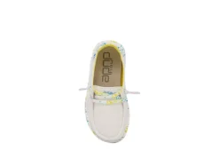 Heydude Girls Infant Wendy Toddler Slip On Sneaker - White -Nike || ADIDAS || Puma Shop US 01 702918 05