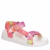 Sophie17 Girls Odessee Footbed Sandal - Tie-dye -Nike || ADIDAS || Puma Shop US 01 740187 00
