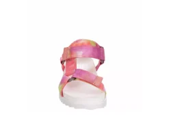 Sophie17 Girls Odessee Footbed Sandal - Tie-dye -Nike || ADIDAS || Puma Shop US 01 740187 02