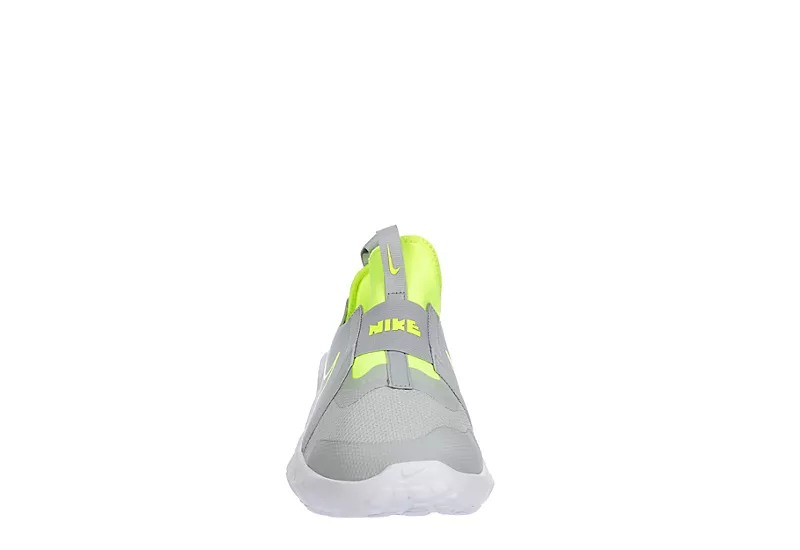 Nike Boys Flex Runner 2 Slip On Sneaker - Grey 5 Nike Boys Flex Runner 2 Slip On Sneaker - Grey - Image 3