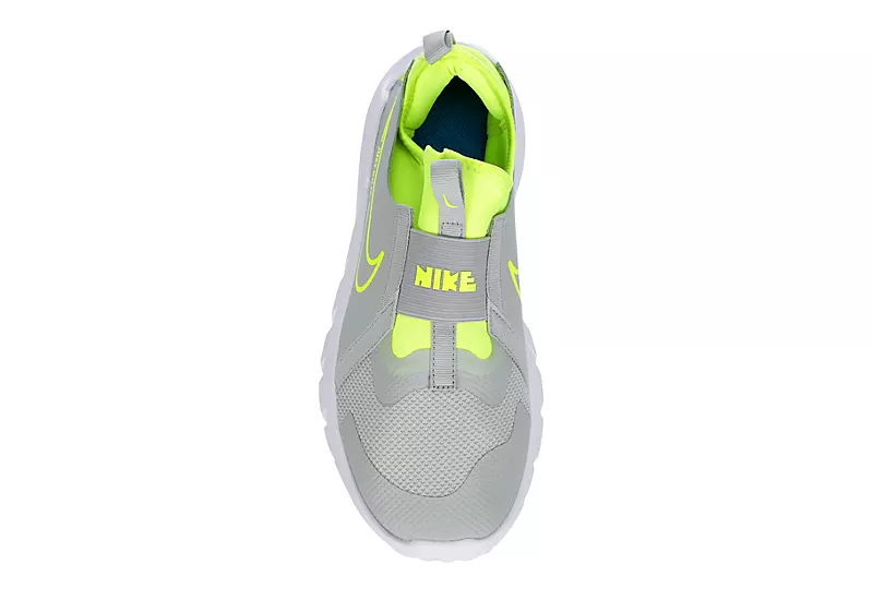 Nike Boys Flex Runner 2 Slip On Sneaker - Grey 8 Nike Boys Flex Runner 2 Slip On Sneaker - Grey - Image 6