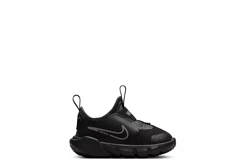 Nike Boys Infant Flex Runner Slip On Sneaker - Black 4 Nike Boys Infant Flex Runner Slip On Sneaker - Black - Image 2