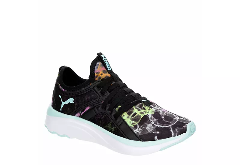 Puma Girls Softride Sophia Sneaker - Black 3 Puma Girls Softride Sophia Sneaker - Black