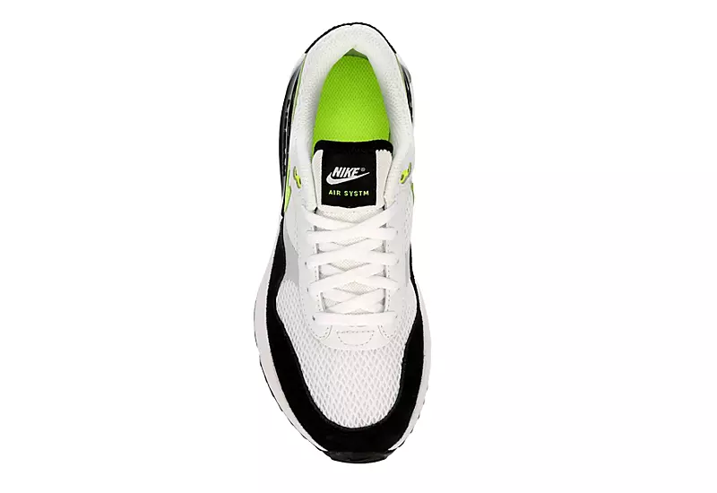 Nike Boys Air Max Systm Bg Sneaker - White 8 Nike Boys Air Max Systm Bg Sneaker - White - Image 6
