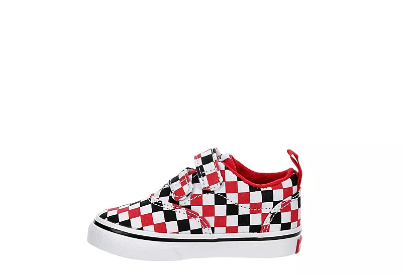 Vans Boys Infant Doheny Sneaker - Red 6 Vans Boys Infant Doheny Sneaker - Red - Image 4