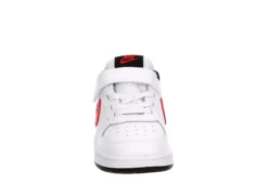 Nike Boys Infant Court Borough 2 Low Top Sneaker - White -Nike || ADIDAS || Puma Shop US 01 808123 02