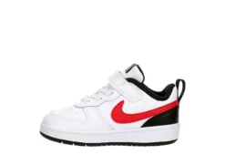 Nike Boys Infant Court Borough 2 Low Top Sneaker - White -Nike || ADIDAS || Puma Shop US 01 808123 03