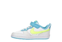 Nike Boys Court Borough 2 Low Top Sneaker - White -Nike || ADIDAS || Puma Shop US 01 808158 03